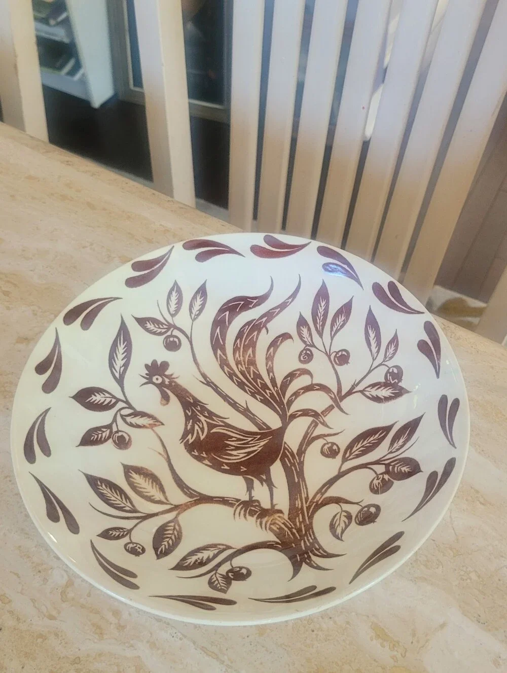Vintage 1950s Large Bowl